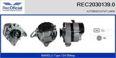 Alternator Fiat PANDA · Fiat TIPO · Fiat UNO