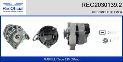 Alternator Fiat PANDA · Fiat TIPO · Fiat UNO