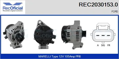 Alternator Ford FOCUS I · Ford FOCUS I Turnier · Ford FOCUS I Saloon
