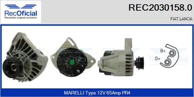 Alternator Fiat PUNTO · Fiat PUNTO Convertible · Fiat BRAVA