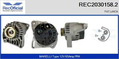 Alternator Fiat PUNTO · Fiat PUNTO Convertible · Fiat BRAVA