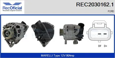 Alternator Ford FIESTA IV · Ford FIESTA Box Body/MPV · Ford FIESTA Hatchback Van