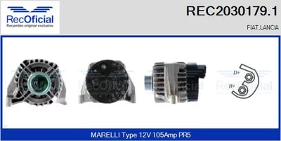 Alternator Lancia Y · Fiat PUNTO · Fiat PUNTO Hatchback Van