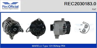 Alternator Fiat SEICENTO / 600