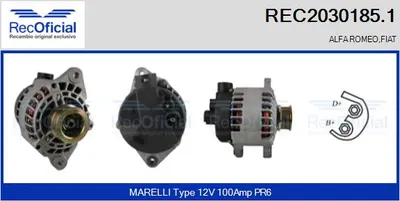 Alternator Fiat BRAVA · Fiat BRAVO I · Fiat COUPE