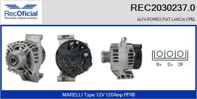 Alternator Opel ASTRA H · Opel ASTRA H Estate · Opel TIGRA TwinTop