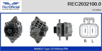 Alternator Hyundai ATOS