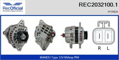 Alternator Hyundai ATOS