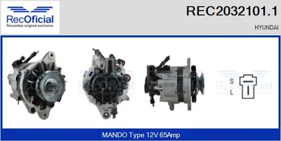 Alternator Hyundai H100 Bus · Hyundai H100 Van