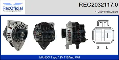 Alternator Mitsubishi 3000 GT Coupe · Mitsubishi GALANT VII · Mitsubishi GALANT VII Saloon