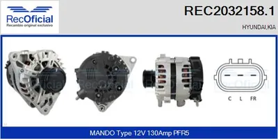 Alternator Kia CEE'D Hatchback · Kia CEE'D SW · Kia PRO CEE'D