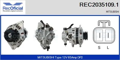 Alternator Mitsubishi L 300 III Bus · Mitsubishi L 300 III Van · Mitsubishi L 300 III Platform/Chassis