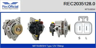 Alternator Mitsubishi PAJERO II · Mitsubishi PAJERO II Canvas Top