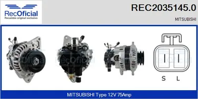 Alternator Mitsubishi L 300 III Bus · Mitsubishi LANCER V Station Wagon · Mitsubishi L 300 III Van