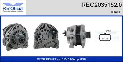 Alternator Renault LAGUNA III · Renault LAGUNA III Grandtour · Renault LAGUNA Coupe