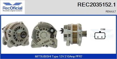 Alternator Renault LAGUNA III · Renault LAGUNA III Grandtour · Renault LAGUNA Coupe