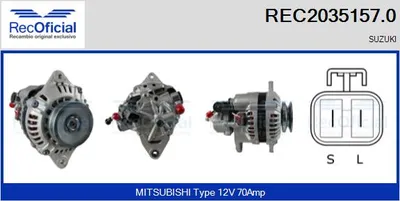 Alternator Suzuki VITARA · Suzuki GRAND VITARA I