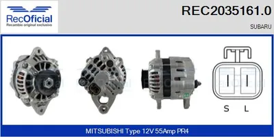 Alternator Subaru JUSTY I