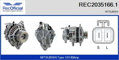 Alternator Mitsubishi PAJERO II · Mitsubishi L200 · Mitsubishi PAJERO II Canvas Top