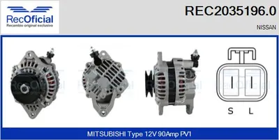 Alternator Nissan ALMERA II Hatchback · Nissan X-TRAIL I · Nissan X-TRAIL II