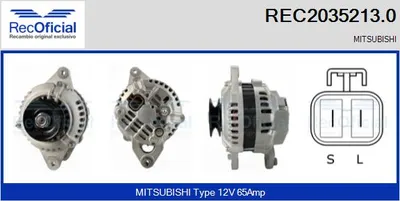 Alternator Mitsubishi L 300 / DELICA II Bus · Mitsubishi L 300 III Bus · Mitsubishi STARION