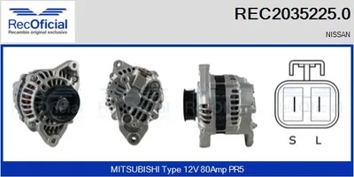 Alternator Nissan 200SX Coupe