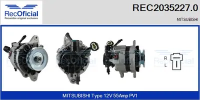 Alternator Mitsubishi L 300 / DELICA II Bus · Mitsubishi GALANT IV · Mitsubishi L 300 / DELICA II Van