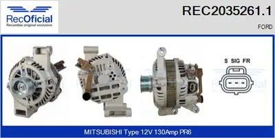 Alternator Ford FOCUS C-MAX · Ford FOCUS II · Ford FOCUS II Turnier