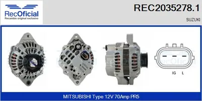 Alternator Suzuki VITARA · Suzuki BALENO Hatchback · Suzuki BALENO