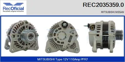 Alternator Nissan QASHQAI I