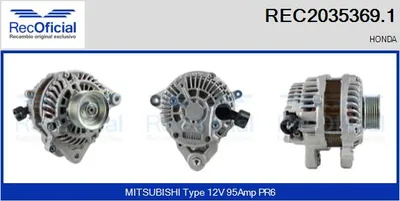 Alternator Honda CIVIC IX · Honda CIVIC IX Tourer
