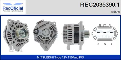 Alternator Nissan NOTE