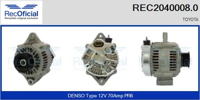 Alternator Toyota PREVIA I