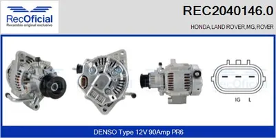 Alternator Rover 400 II Hatchback · Rover 200 II Hatchback · Rover 400 II