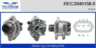 Alternator Toyota YARIS · Toyota YARIS VERSO