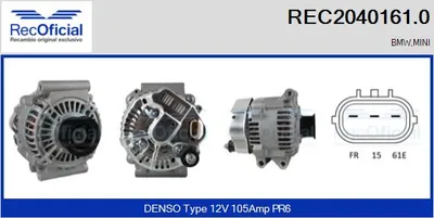 Alternator Mini MINI · Mini MINI Convertible