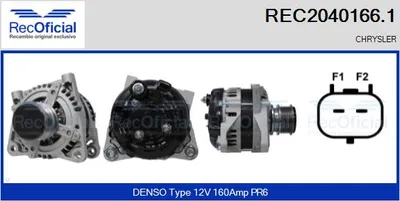 Alternator Chrysler VOYAGER IV