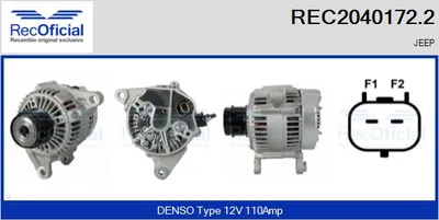 Alternator Jeep CHEROKEE