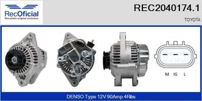 Alternator Toyota YARIS