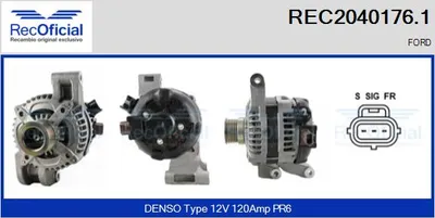 Alternator Ford FOCUS C-MAX · Ford FOCUS II · Ford FOCUS II Turnier