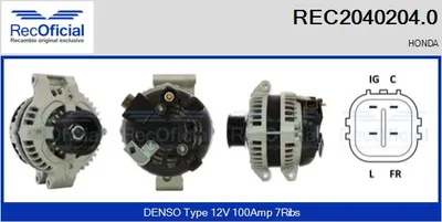 Alternator Honda ACCORD VII · Honda ACCORD VII Tourer · Honda CIVIC VIII Hatchback