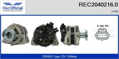Alternator Ford FOCUS C-MAX · Ford FOCUS II · Ford FOCUS II Turnier