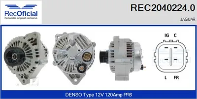 Alternator Jaguar X-TYPE I