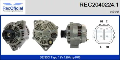 Alternator Jaguar X-TYPE I