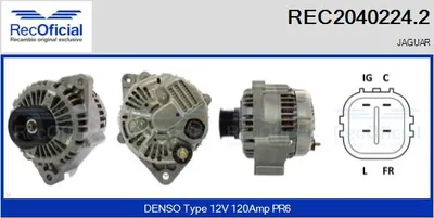 Alternator Jaguar X-TYPE I