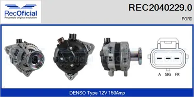Alternator Ford FOCUS C-MAX · Ford FOCUS II · Ford FOCUS II Turnier
