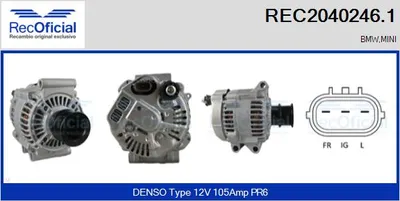 Alternator Mini MINI · Mini MINI Convertible
