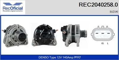 Alternator Suzuki GRAND VITARA II