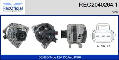 Alternator Ford FOCUS C-MAX · Ford FOCUS II · Ford FOCUS II Turnier