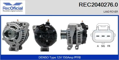 Alternator Land Rover RANGE ROVER SPORT I
